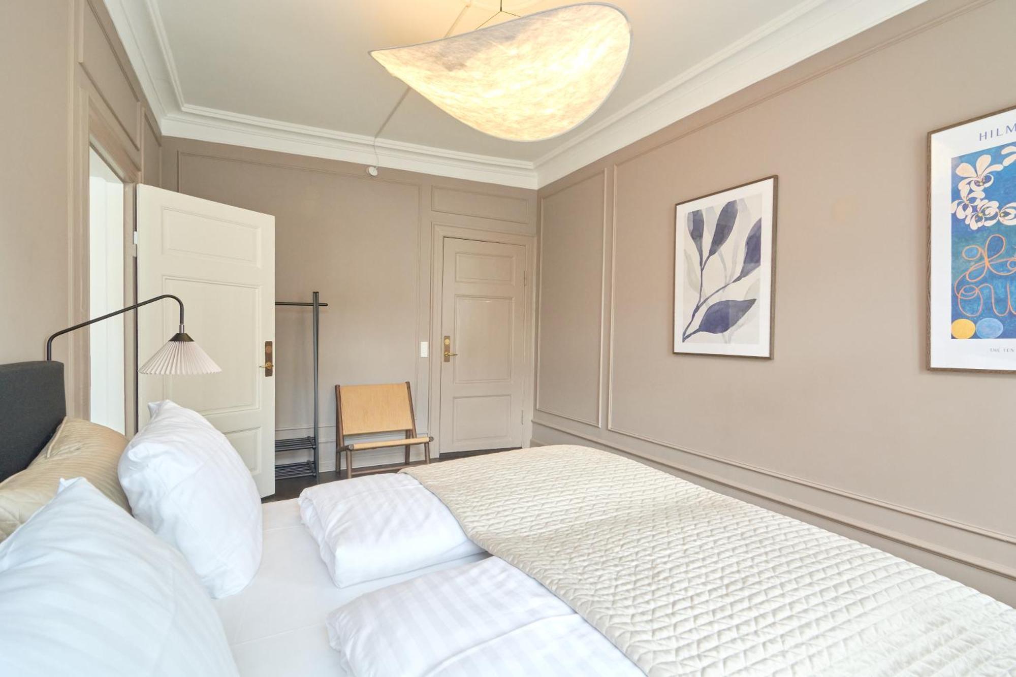 Stylish Spacious Apartment W 3Br In Copenhagen City Екстериор снимка