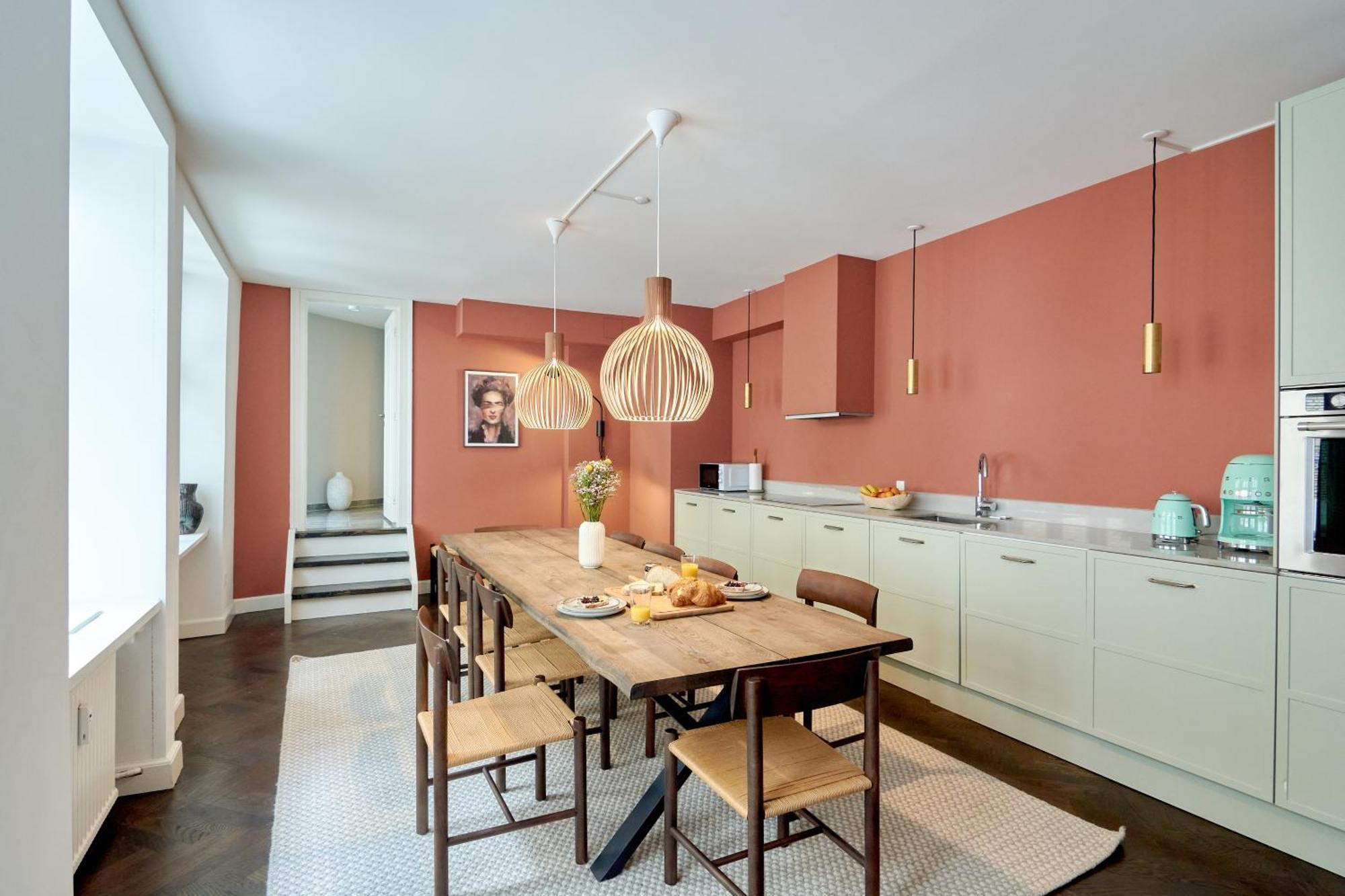 Stylish Spacious Apartment W 3Br In Copenhagen City Екстериор снимка